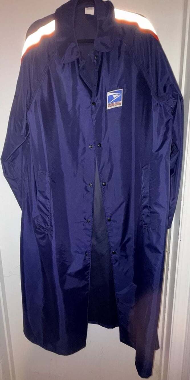 Neese USPS United States Postal Service Raincoat Size Large